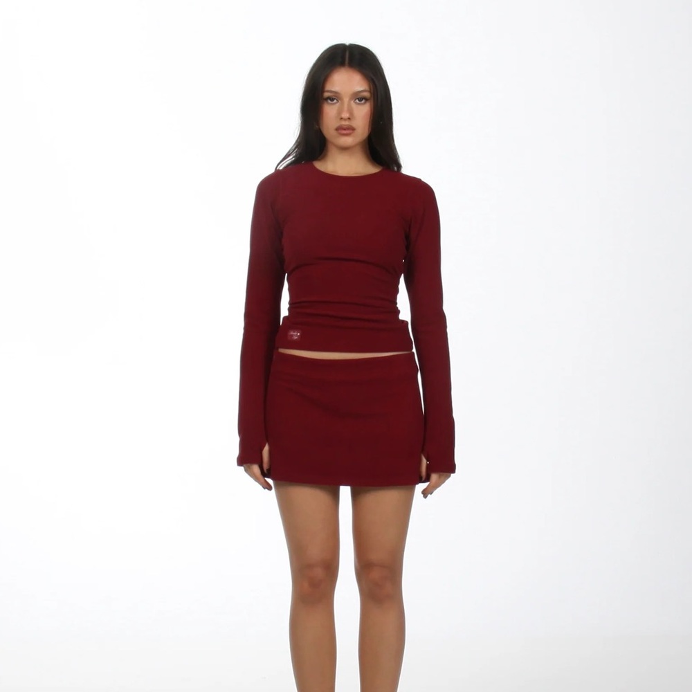 BRAND NEW AMELIE TEJE Skivy Skirr Merlot
